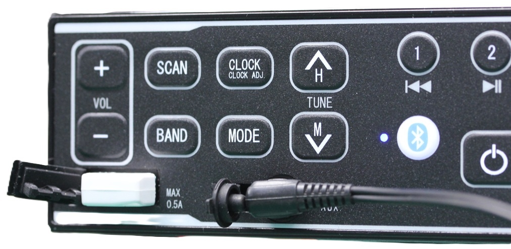 USB・AUX接続例